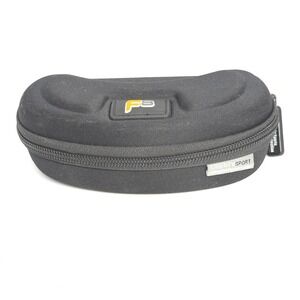 Liberty Sport F8 Hard Eyeglasses Case Black Zip Protective Sports Goggle Shell 2